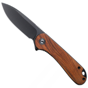 Elevate your EDC with the Civivi Flipper Folding Pocket Knife's wooden handle. Find it at Buycamouflage.com for style and functionality in every cut.