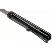 Chronic Flipper Knife Carbon Fiber Overlay On G10 Handle