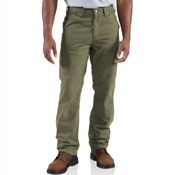 Carhartt Washed Twill Dungaree/Flannel Lined Pant