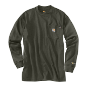 Flame-Resistant Force Loose Fit Midweight Long-Sleeve Pocket T-Shirt