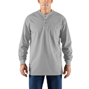 Flame-Resistant Force Loose Fit Midweight Long-Sleeve Pocket Henley T-Shirt