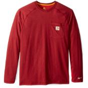 Carhartt Force Cotton Delmont Long-Sleeve T-Shirt