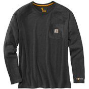Carhartt Force Cotton Delmont Long-Sleeve T-Shirt