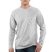 Carhartt Force Cotton Delmont Long-Sleeve T-Shirt
