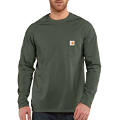 Carhartt Force Cotton Delmont Long-Sleeve T-Shirt