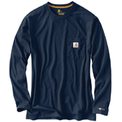 Carhartt Force Cotton Delmont Long-Sleeve T-Shirt
