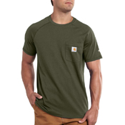 Carhartt Force Cotton Delmont Short-Sleeve T-Shirt
