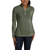 Carhartt Force Performance Quarter-Zip Womens Shirt