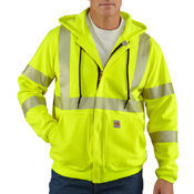 Carhartt Flame Resistant Heavy Weight High Visibility Class 3 Sweatshirt