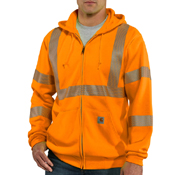 High-Visibility Zip Class 3 Sweatshirt