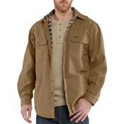 Weathered Canvas Jacket Shirt