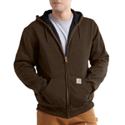 Rutland Thermal Lined Hooded Front Zip Sweatshirt