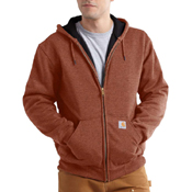 Rutland Thermal Lined Hooded Front Zip Sweatshirt