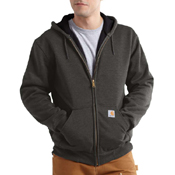 Rutland Thermal Lined Hooded Front Zip Sweatshirt