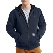 Rutland Thermal Lined Hooded Front Zip Sweatshirt