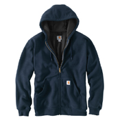 Rutland Thermal Lined Hooded Front Zip Sweatshirt