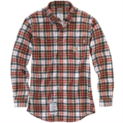 Carhartt Flame-Resistant Classic Plaid Shirt
