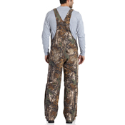 Carhartt Quilt Lined Camo Bib Overalls