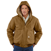 Mens Flame-Resistant Loose Fit Duck Insulated Active Jacket