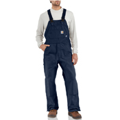Flame-Resistant Loose Fit Duck Bib Overall