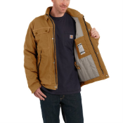 Flame-Resistant Full Swing Relaxed Fit Quick Duck Insulated Coat