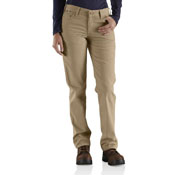 Carhartt Womens FR Womens Rugged Flex Canvas Pant