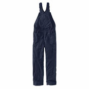 Flame Resistant Loose Fit Quick Duck Lined Bib Overalls