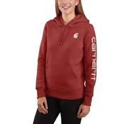 Carhartt Women's Clarksburg Graphic Sleeve Pullover Sweatshirt