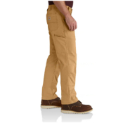Rugged Flex Relaxed Fit Canvas  Double-Front Utility Work Pant