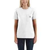 Carhartt Womens WK87 Workwear Pocket Short-Sleeve T-Shirt