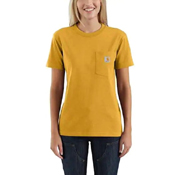 Carhartt Womens WK87 Workwear Pocket Short-Sleeve T-Shirt