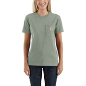 Carhartt Womens WK87 Workwear Pocket Short-Sleeve T-Shirt