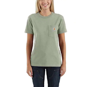 Carhartt Womens WK87 Workwear Pocket Short-Sleeve T-Shirt