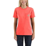 Carhartt Womens WK87 Workwear Pocket Short-Sleeve T-Shirt