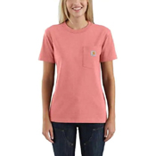 Carhartt Womens WK87 Workwear Pocket Short-Sleeve T-Shirt