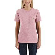 Carhartt Womens WK87 Workwear Pocket Short-Sleeve T-Shirt