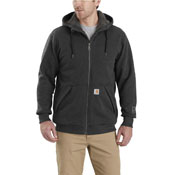 Rain Defender Relaxed Fit Midweight  Sherpa-Lined Full-Zip Sweatshirt