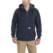 Rain Defender Relaxed Fit Midweight  Sherpa-Lined Full-Zip Sweatshirt