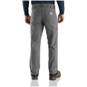 Rugged Flex Relaxed Fit Canvas  Knit-Lined Utility Work Pant