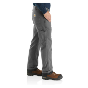 Rugged Flex Relaxed Fit Canvas  Knit-Lined Utility Work Pant