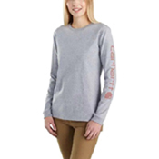 Womens WK231 Workwear Logo Long Sleeve T-Shirt