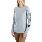 Womens WK231 Workwear Logo Long Sleeve T-Shirt