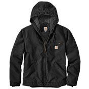 Carhartt Relaxed Fit Washed Duck Sherpa-Lined Jacket