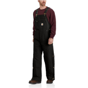 Loose Fit Firm Duck Insulated Bib Overall 