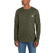 Force Relaxed Fit Midweight Long-Sleeve Pocket T-Shirt