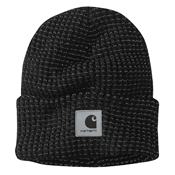 Knit Beanie with Reflective Patch