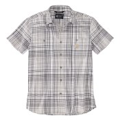 Carhartt Rugged Flex Relaxed Fit Lightweight Short-Sleeve Plaid Shirt