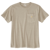 Relaxed Fit Lightweight Short-Sleeve Garment Dyed Pocket T-Shirt