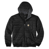Rain Defender Relaxed Fit Lightweight Insulated Hooded Jacket
