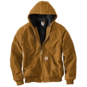 J140 Loose Fit Firm Duck Insulated Flannel-Lined Active Jacket